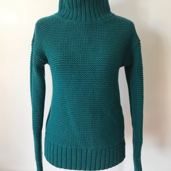 Lululemon Karma Kurmasana Knit Sweater 4 Teal - Picture 5 of 8